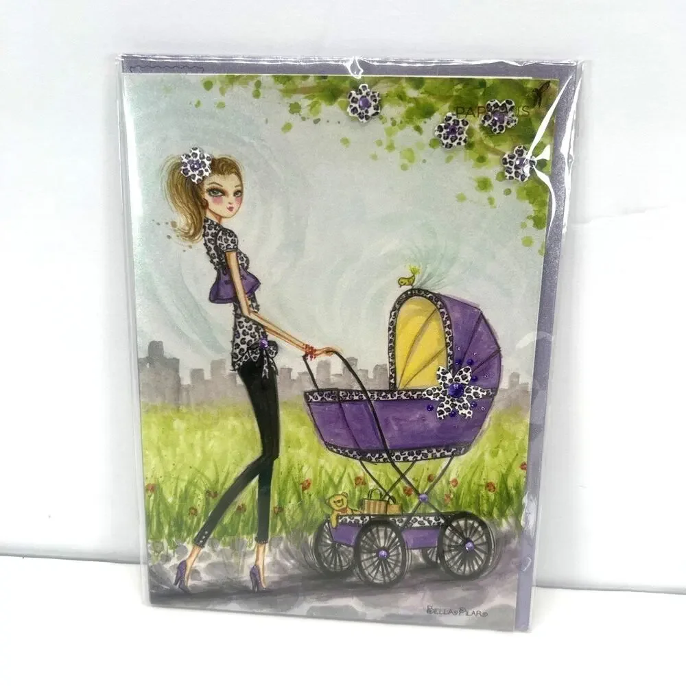 Lot of 7 Papyrus Mother's Day Cards, for Mom, Mommy to be, New Mom 3d NEW
